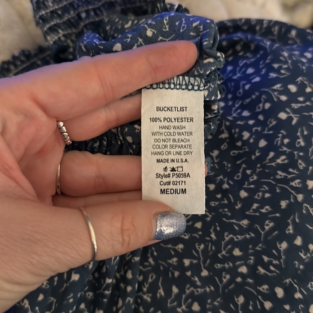 Size medium 100% polyester harem pants - Picture 4 of 4